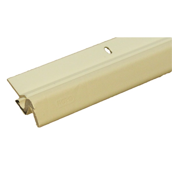 Aluminum Door Weatherstrip Set With Vinyl (36") Top and (84") Sides (Tan)